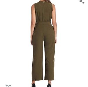 Forrest green jumpsuit!